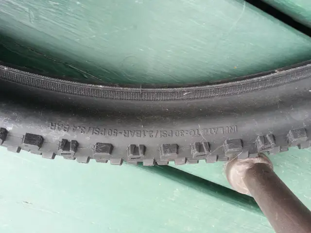 Bontrager mountain bike tires never used63660983208067121