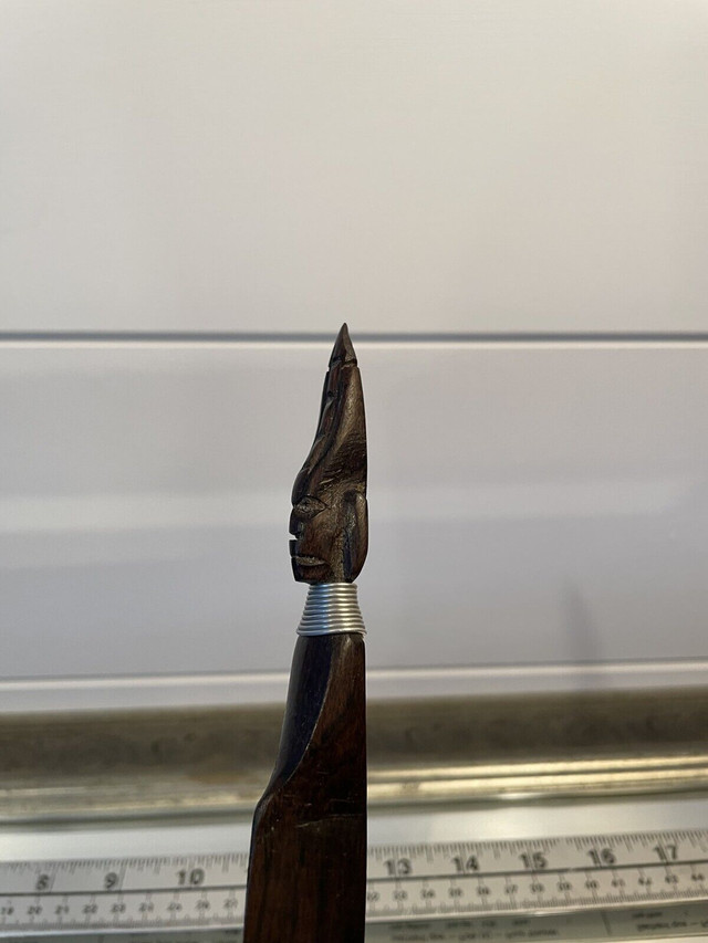 Vintage hand carved ebony Nairobi letter opener in Arts & Collectibles in Dartmouth - Image 3