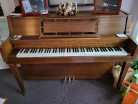 1968 Japanese Kawai Walnut Upright Piano