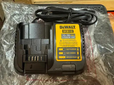 Dewalt DCB112 battery charger - NEW, View more