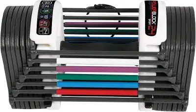 Brand POWERBLOCK Material Rubber Special feature Adjustable Weight Style Adjustable Handle diameter...