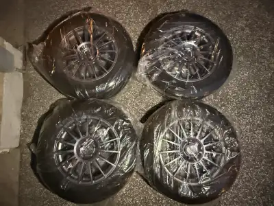 Selling a premium, near-new winter tire and wheel package. This setup was purchased brand new in lat...