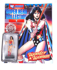 Eaglemoss DC Comics Wonder Woman Action Figure w Magazine