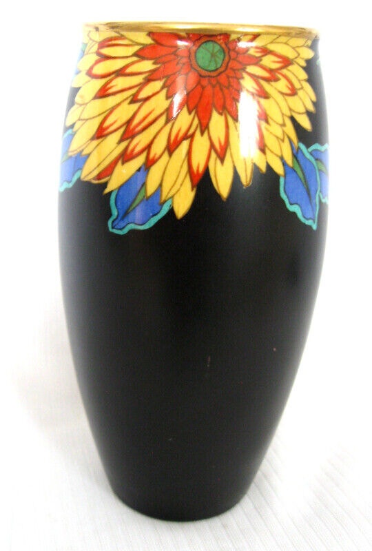 VASE ART DECO VINTAGE CROWN DUCAL ART DECO VASE. c.1930 Art et objets