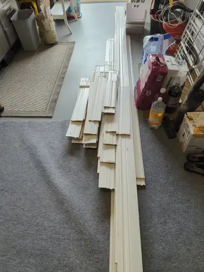 Used colonial base boards. About 150 ft plus other smaller. $200, View more