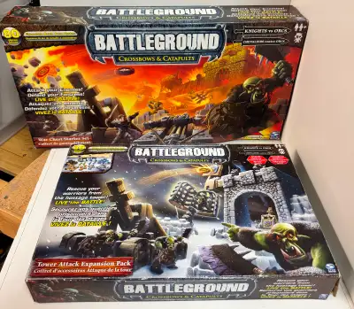 Battleground Crossbows & Catapults War Chest Starter Set Tower Attack expansion set Sets have been p...