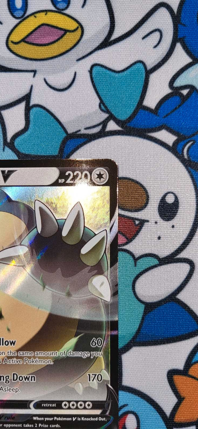 Pokémon TCG Sword & Shield Base Set: Snorlax V 141/202 in Arts & Collectibles in City of Toronto - Image 3