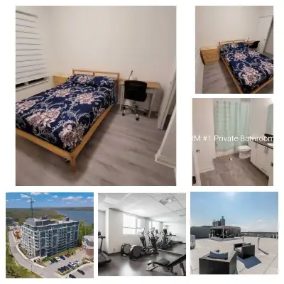 Master Bedroom for Rent – Across from Georgian College, Barrie ✨ Spacious 1-Bedroom, 1-Bathroom Mast...