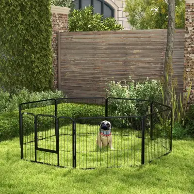 23.5" Height, 8 Panel Heavy Duty Dog Playpen., View more