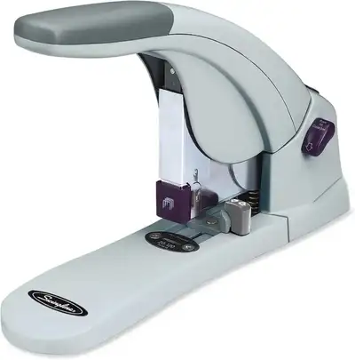 Great condition! Requires 50% less effort than standard staplers. Staples up to 120 sheets.