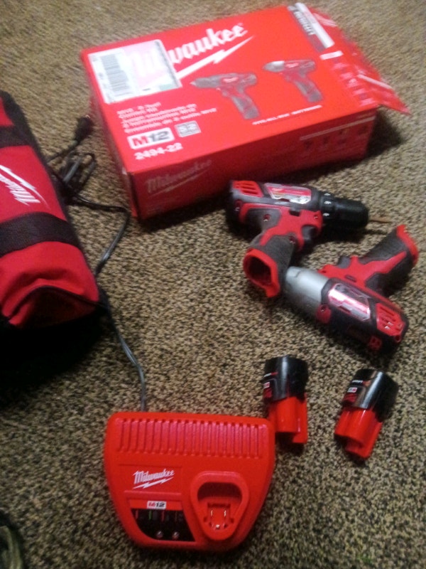 Milwaukee M12 drill kit combo for sale Power Tools Winnipeg Kijiji