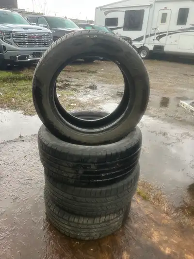 Selling set of 4 all season tires for $220 205/55 R16 Lots of tread left/no patches/no cracking Star...