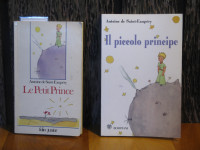 Le Petit Prince et Il piccolo principe.  10$ chacun