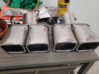 Stainless steel exhaust tips