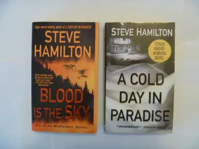 pair of STEVE HAMILTON paperbacks, View more