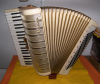 Accordion Hohner Marchesa  With Case -  Ready To Play