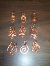 Copper Necklace Pendants