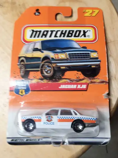Matchbox Jaguar XJ6 Police Car, View more