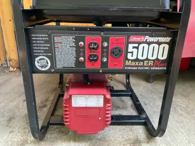 Génératrice Coleman Powermate 5000 Maxa ER Plus, View more
