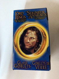 Lord of the Rings light up goblets (Burger King)