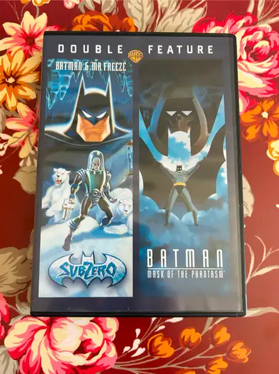 Batman double feature 2 dvd film movie cd tv tele, View more