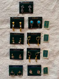 Women's earrings all 9 pairs for $ 10.
