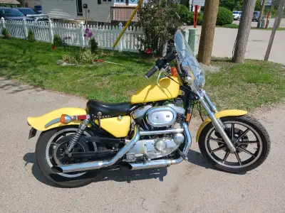 Runs great new tires battery windshield le pera single seat and original 2 up seat/luggage rack need...