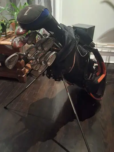 Full beginner golf set – Ping driver and irons + woods + putter, View more