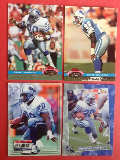 Detroit Lions ~ Barry Sanders ~ Football Cards, View more