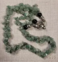Perles d'aventurine verte 5-10mm green aventurine beads.
