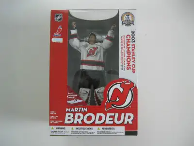 MARTIN BRODEUR MCFARLANE 12" Figure, 2005, & 10"X8" PHOTO, View more