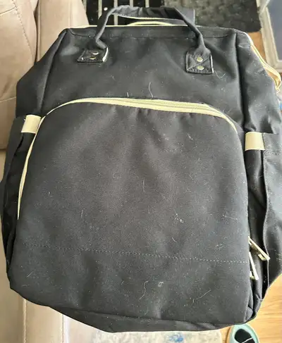 diaper bag with extend out crib, View more