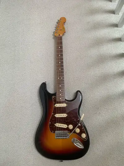 2010 Squier 60’s Classic Vibe electric guitar, View more