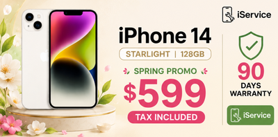 iPhone 14 128GB Starlight, View more