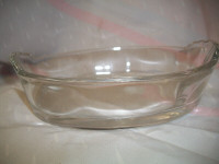 vintage Heisey glass dish