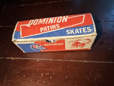 Vintage Dominion (BOB) skates - adjustable skates w/ box!, View more