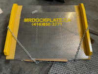 Aluminum Dock Board 60*48 for Forklift Use, 15,000 LB, 1299.99$