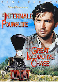 DVD * Great Locomotive Chase * L'INFERNALE POURSUITE Fess Parker