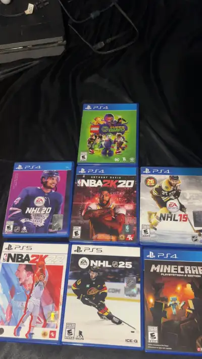 PS4 and ps5 games $5 for ps4 $10 for ps5, View more