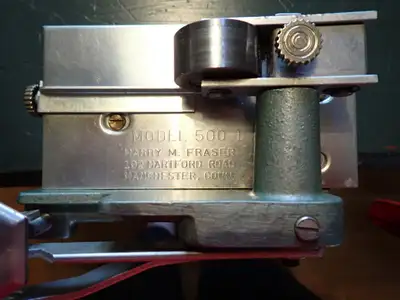 Fraser 500 Rug hooking material cutter 2 #3 Wheels and 1 #4 and Wrench Wheels separate $25 each. $32...