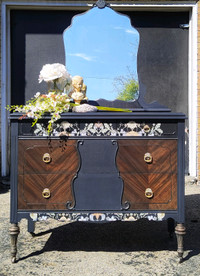 Dresser or Side board with mirror 