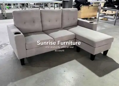 Beige color sectional sofa sectional couch L shape sofa new sofa, View more