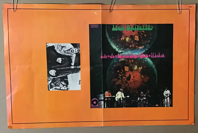 Iron Butterfly In A Gadda Da Vida 1969-Original Book Cover in Arts & Collectibles in City of Toronto - Image 2