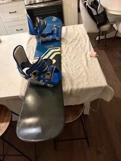 snowboard and bindings 150cm, View more