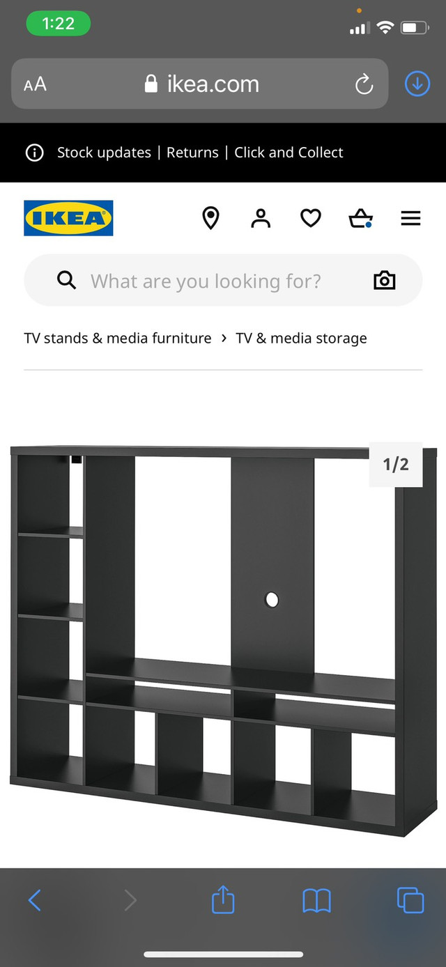 Lappland IKEA TV Storage Unit in TV Tables & Entertainment Units in Edmonton