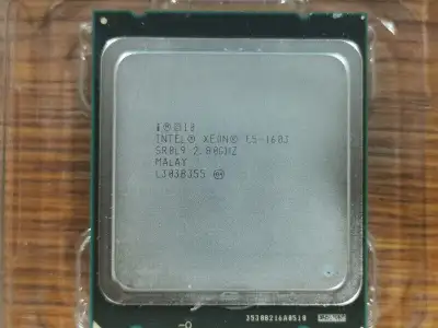 Intel Xeon E5-1603 2.8ghz CPU lga 2011 pulled  from working sys, View more
