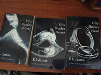 good condition-fifty shades Grey.book set(three books)
