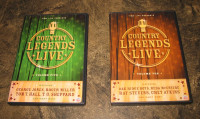 2 Country Legends Live DVDs
