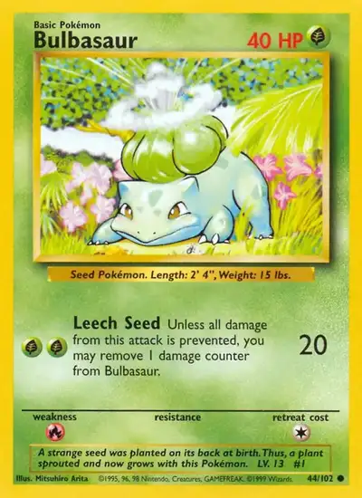 POKEMON CARD. Cabulbasaur - 44/102 - Pokemon TCG., View more