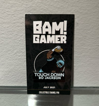 Tecmo Bowl “Bo Jackson Touchdown” Collectible Enamel Pin